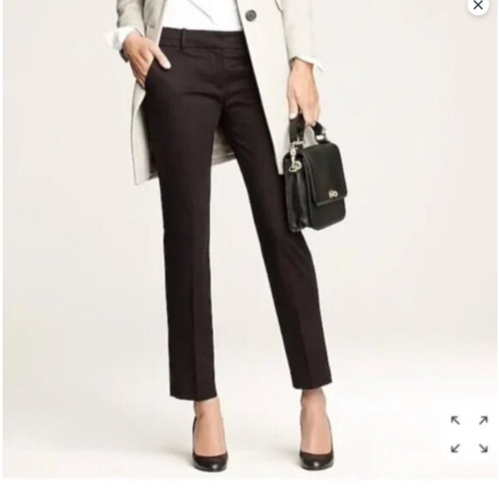J. Crew Black Straight Leg Women's Pants